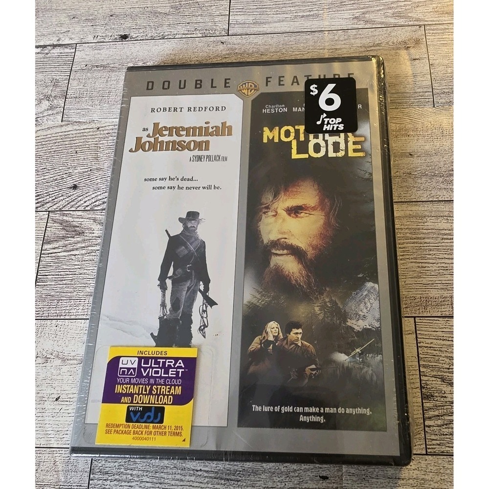 Jeremiah Johnson / Mother Lode (DVD, 2012) NEW SEALED